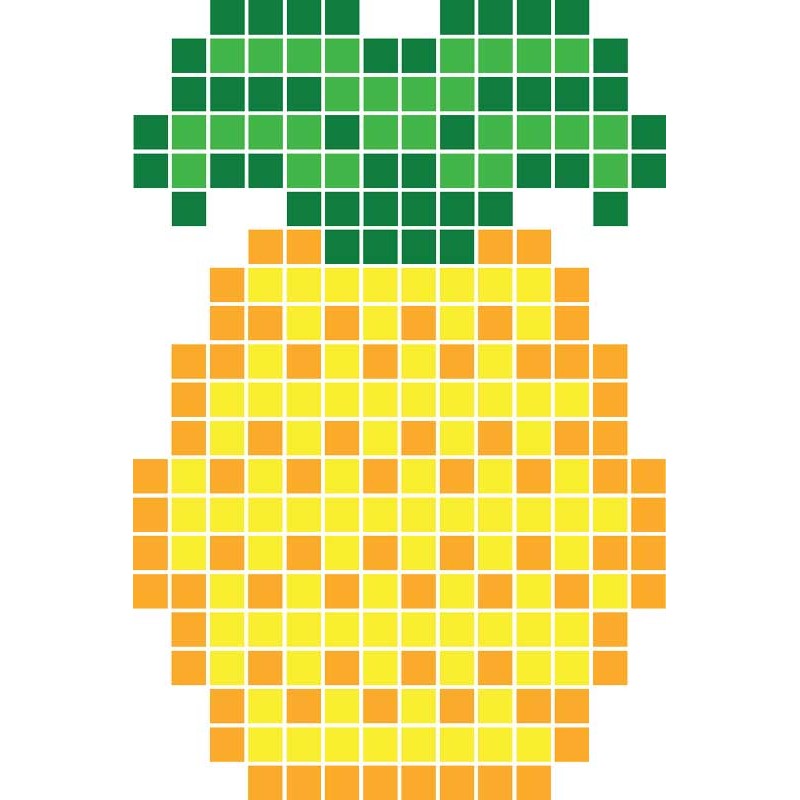 Pixel Art Logo Apple Facile